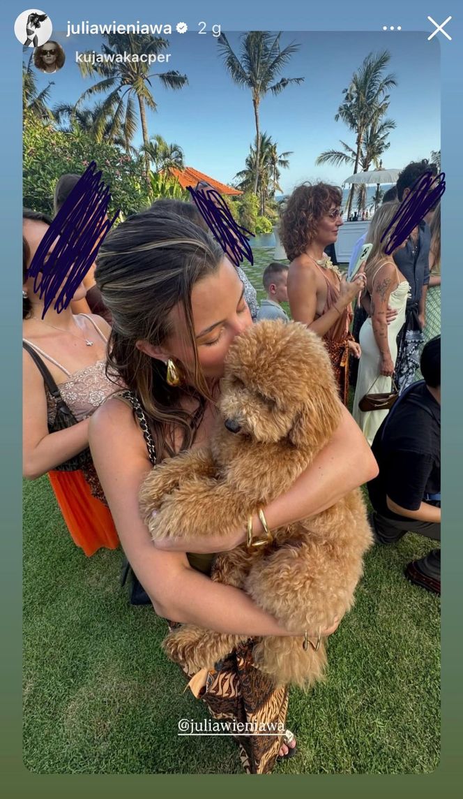 Julia Wieniawa na Bali