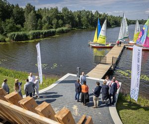 Nowa przystań sportów wodnych nad Jeziorem Paprocańskim