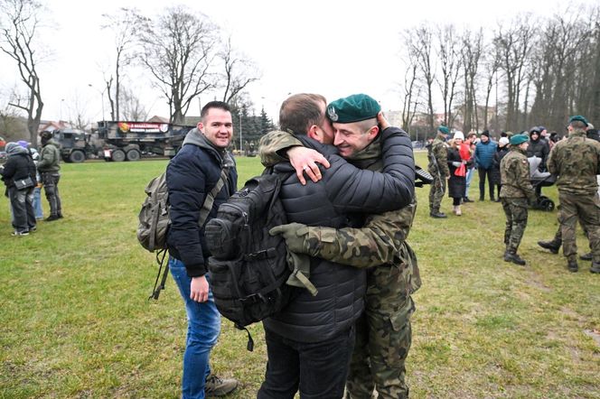 Przysięga żołnierzy zasadniczej służby wojskowej w Choszcznie