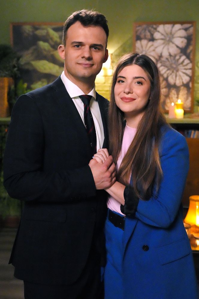 Barwy szczęścia odc. 3226. Agata (Natalia Zambrzycka), Ignacy (Olaf Staszkiewicz)