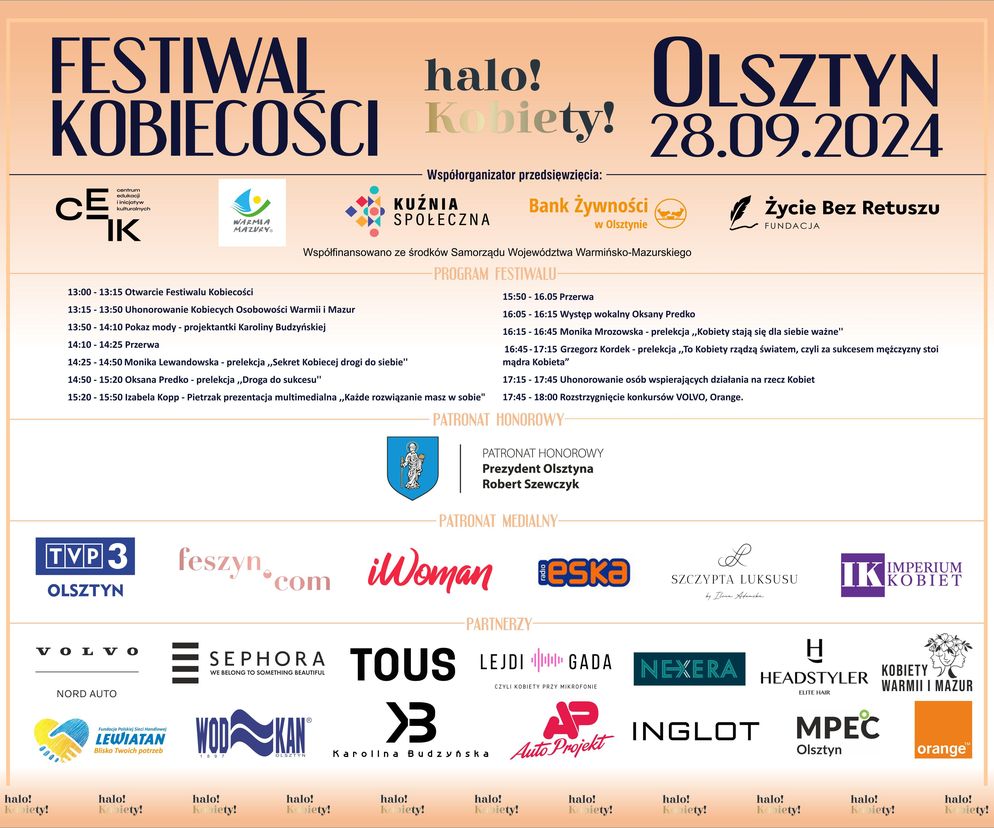 Festiwal Kobiecości w Olsztynie 