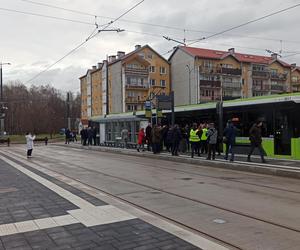 Otwarcie nowej zajezdni tramwajowej oraz pierwsza przejażdżka nową linią tramwajową na Pieczewo