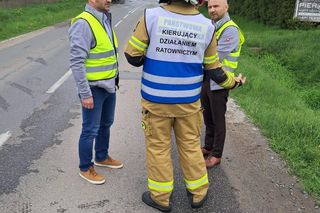Ewakuacja mieszkańców pod Wrocławiem. W gminie Żórawina doszło do uszkodzenia gazociągu 