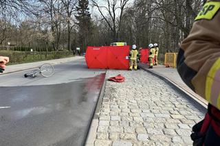 Motocykl wjechał w rowerzystę. 52-latek zginął na miejscu