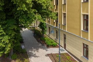 Zmiany przy ul. Mielczarskiego. Powstał tam woonerf i dwa zielone pasaże