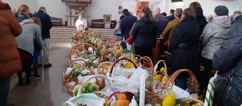 Święcenie pokarmów w łódzkich kościołach