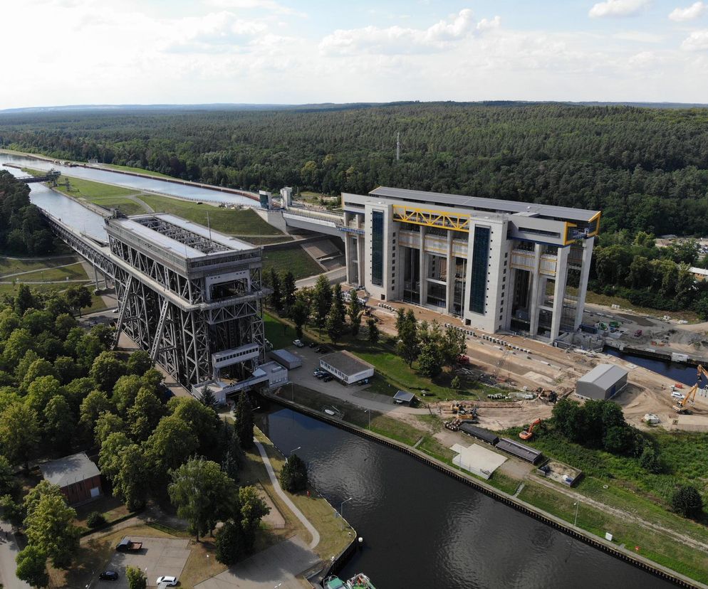 Podnośnia Niederfinow, Niemcy