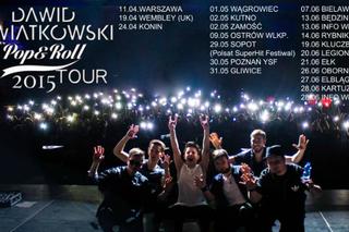 Koncerty 2015: Dawid Kwiatkowski Pop & Roll Tour - daty i miejsca występów plenerowych [VIDEO]