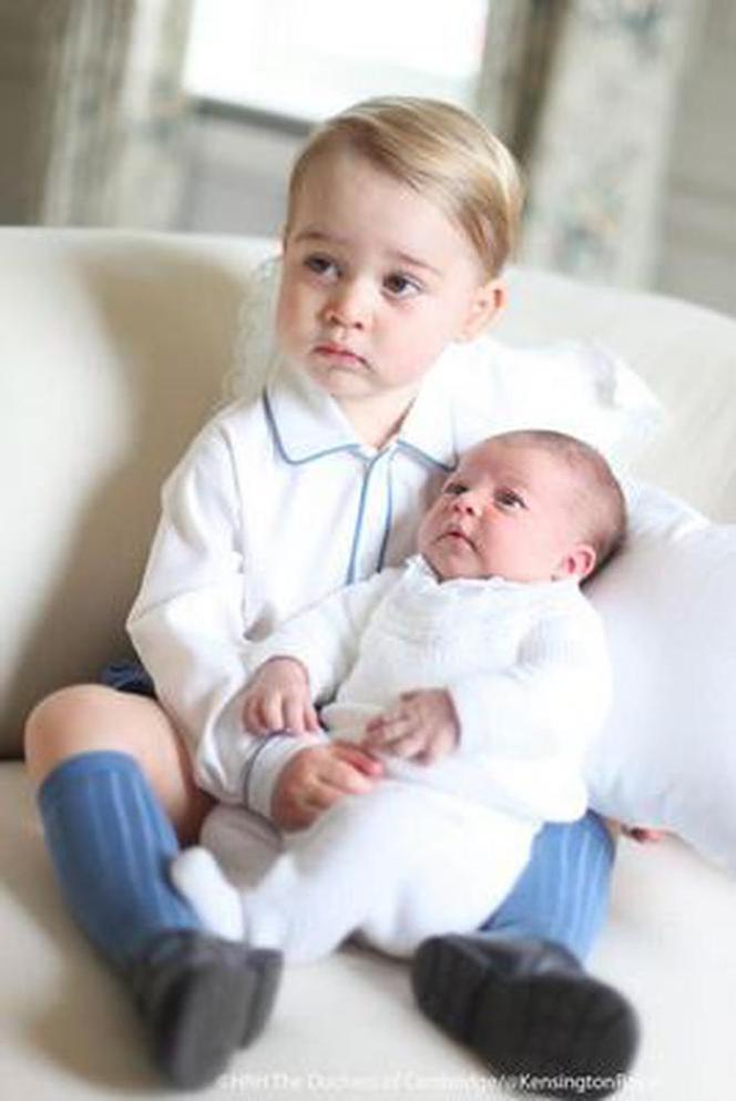 Księżniczka Charlotte i książę Jerzy