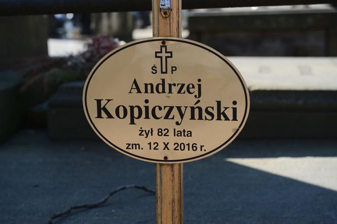 Tak wygląda grób Kopiczyńskiego