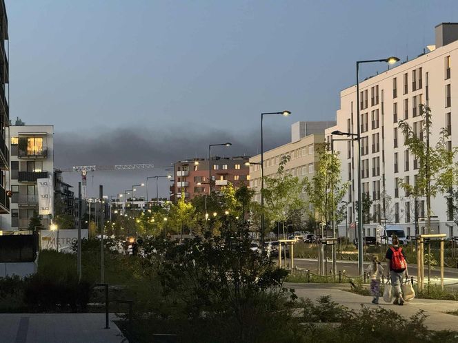 Pożar stacji przekaźnikowej