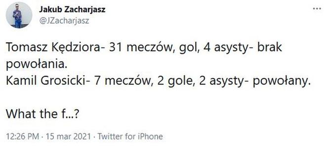 Reakcja internautów na powołania Sousy