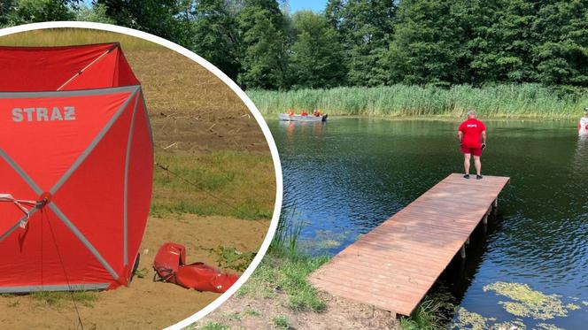 Mężczyzna utonął w jeziorze przy Nowym Dworze Mazowieckim. Lekarz stwierdził zgon