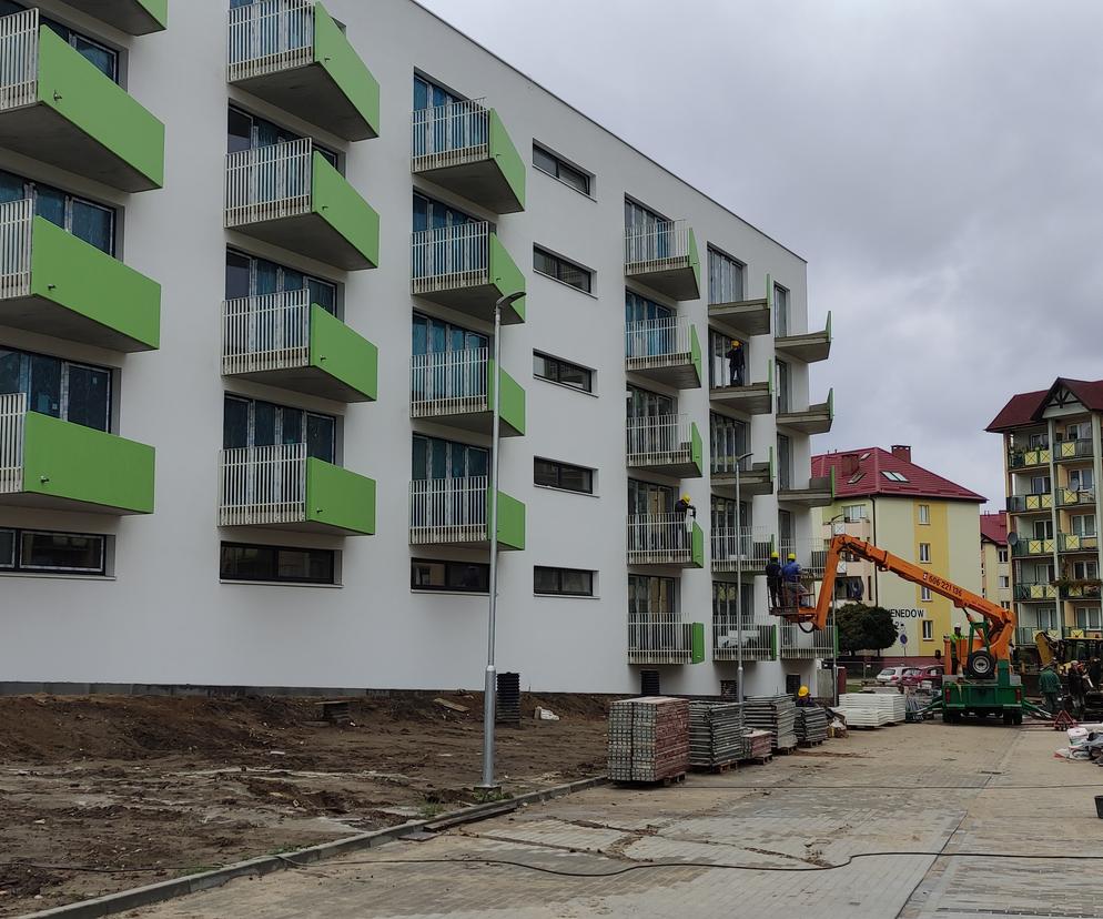 Nowy blok KTBS przy ul. Wenedów w Koszalinie prawie gotowy
