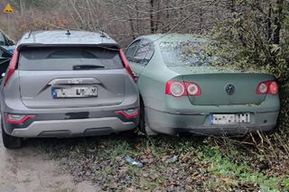 Pościg w Skarżysku. Uderzył w radiowóz i uciekał pieszo