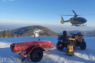 Beskidy. Nie udało się uratować życia turysty na Klimczoku