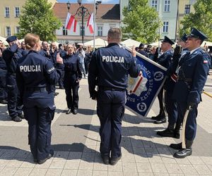 Ślubowanie nowych policjantów Śląskiej Policji