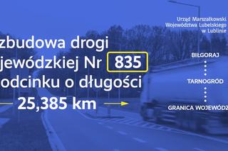 Z Lublina do Rzeszowa alternatywną trasą. Podpisano umowę na przebudowę drogi z Biłgoraja