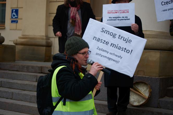 Przeciwko zabudowie Górek Czechowskich. „Strajk dla Ziemi” w centrum Lublina