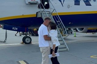 Oświadczyny na płycie Kraków Airport