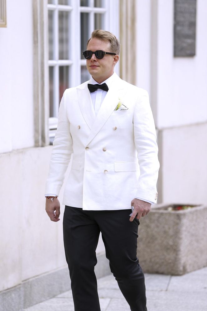 Ślub jak z bajki! Syn Marioli Bojarskiej-Ferenc powiedział tak. Panna młoda nie ukrywała brzuszka