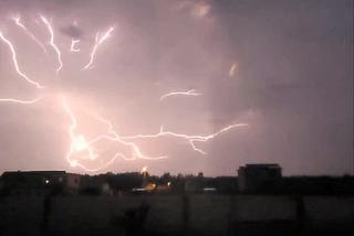 Burza na Śląsku. W Raciborzu ściana deszczu