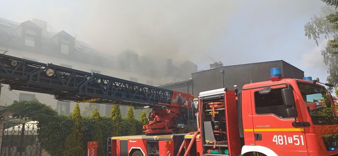 Pożar hotelu Senator w Starachowicach