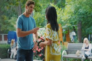 	M jak miłość odc. 1769. Iza (Adriana Kalska), Marcin (Mikołaj Roznerski)