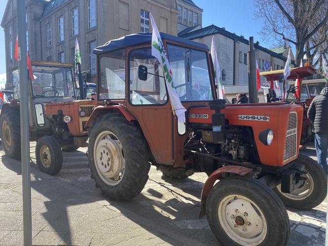 Protest rolników w Szczecinie 5 kwietnia 2023