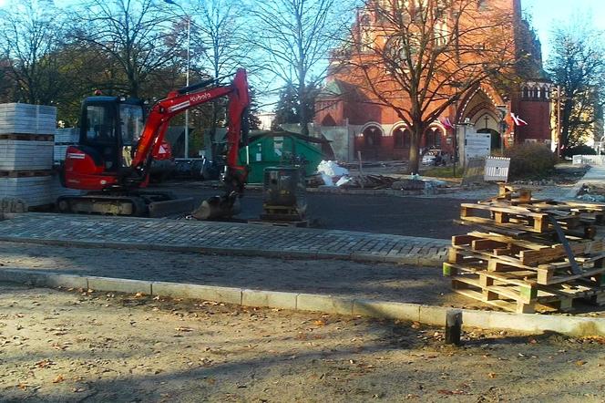 Zbliża się termin zakończenia przebudowy placu Zwycięstwa