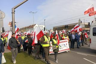 Rolnicy na ulicach Gdńska