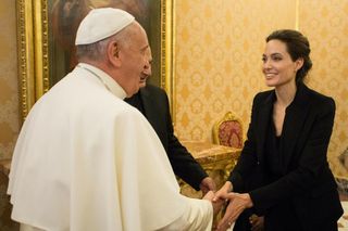 Papież Franciszek spotykał się na przestrzeni lat z gwiazdami