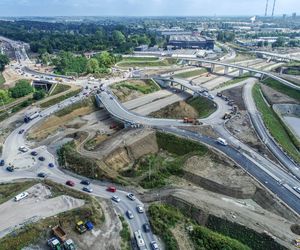 Węzeł Mistrzejowice - budowa. Zobacz jak powstaje jeden z najbardziej skomplikowanych obiektów na S7