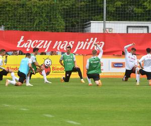 Trening piłkarskiej reprezentacji Polski