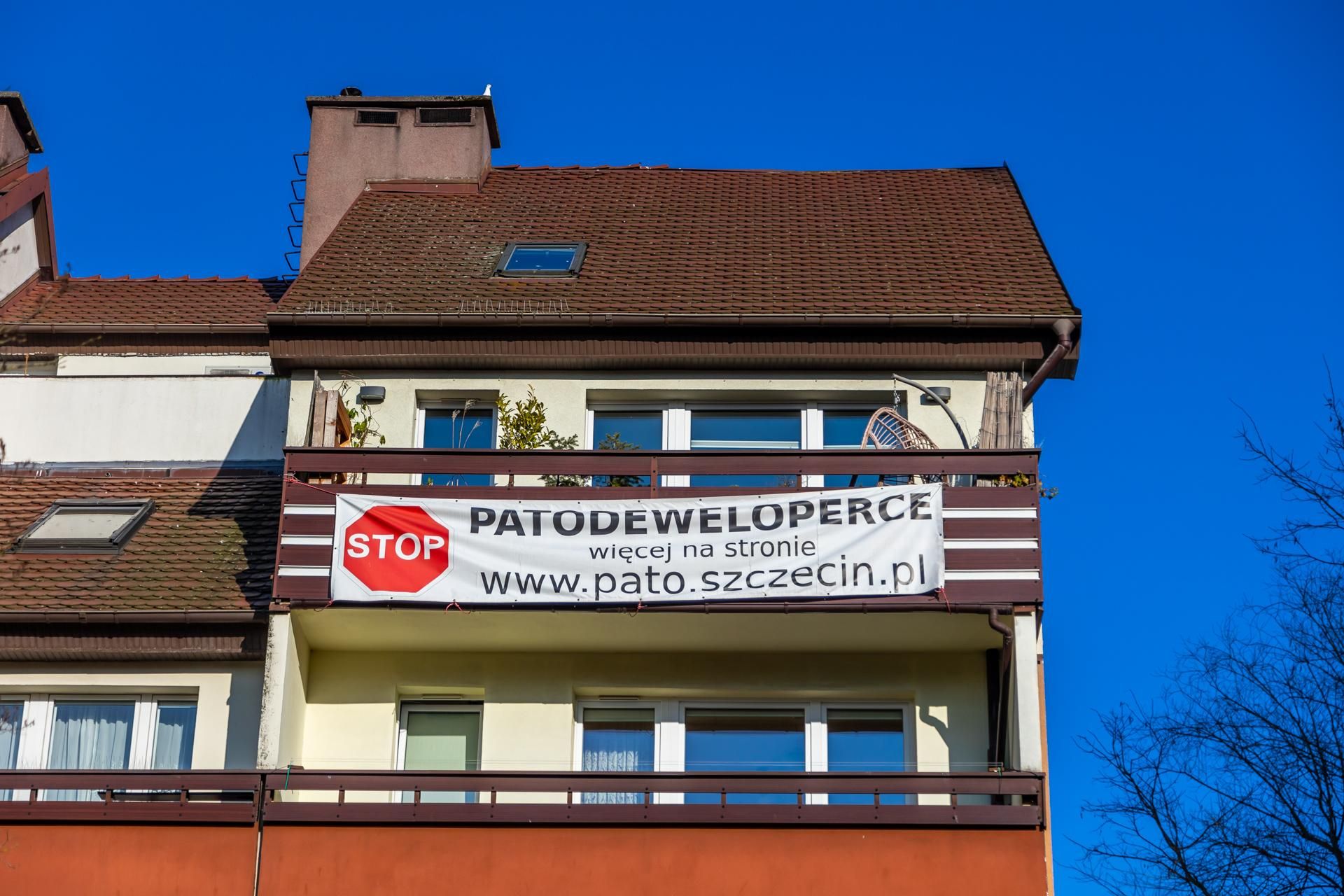 Wstrzymana budowa bloku przy ul. Szymanowskiego w Szczecinie