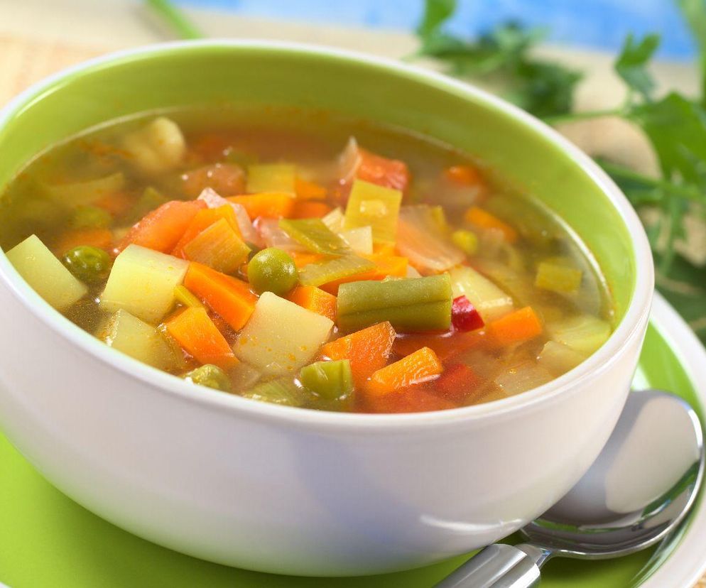 zupa jarzynowa z fasolką szparagową