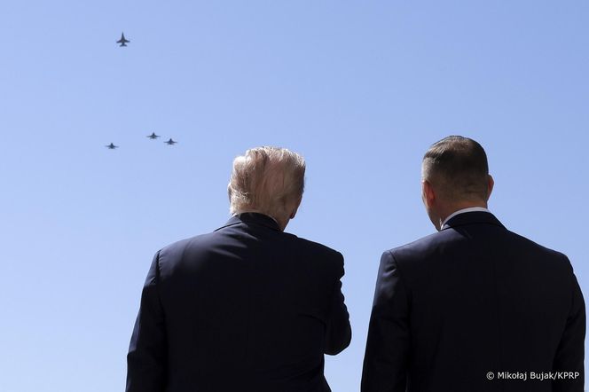 Spotkanie Donalda Trumpa z Karolem Nawrockim