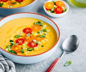 Zupa krem z żółtych pomidorów - lato na talerzu na każdą porę roku!