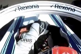 Tak Kubica kieruje chorą ręką