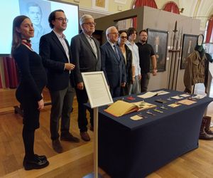 Pamiątki po żołnierzu Dywizji gen. Maczka w Muzeum w Lesznie