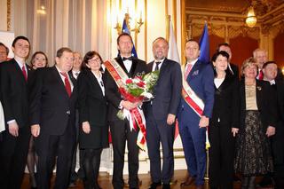 Marszałek oficjalnie pasowany