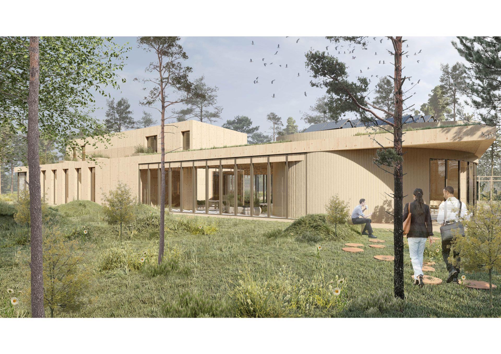 Nowa siedziba Nadleśnictwa Człuchów