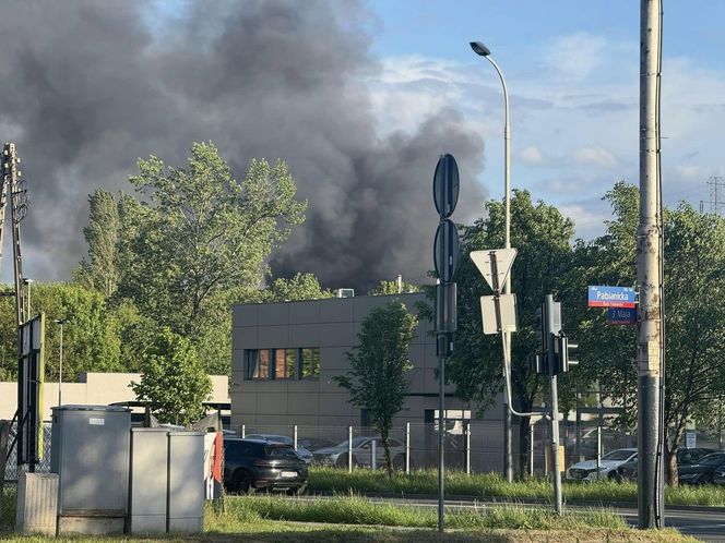 Pożar przy Starorudzkiej