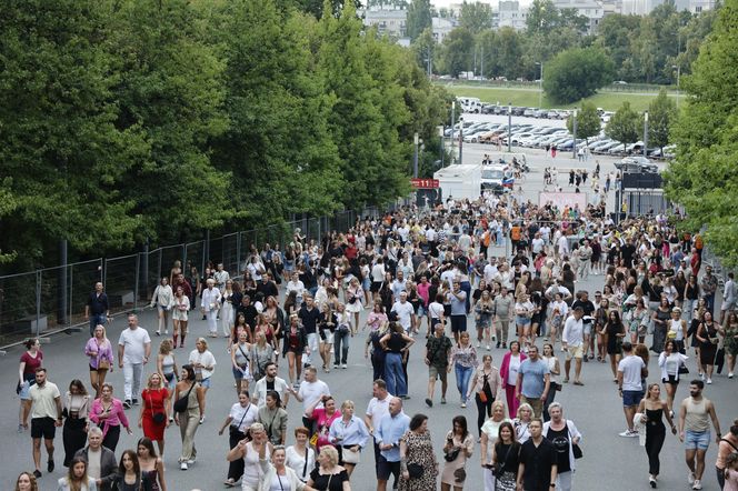 Koncert Jennifer Lopez w Warszawie (25.07.2025) - część pierwsza. Organizatorem koncertu jest Prestige MJM