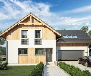 Tradycyjna architektura z nowoczesnymi dodatkami