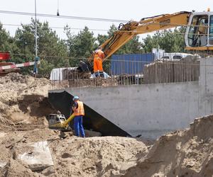 Budowa wiaduktu na Armii Krajowej w Bydgoszczy idzie pełną parą [ZDJĘCIA]