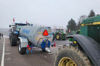 Protest rolników w Koszalinie