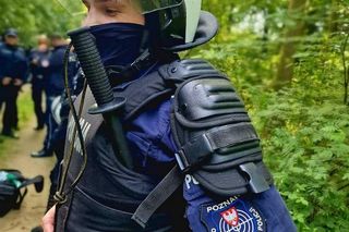 Ustawka udaremniona! Policjanci gonili kiboli po lesie!