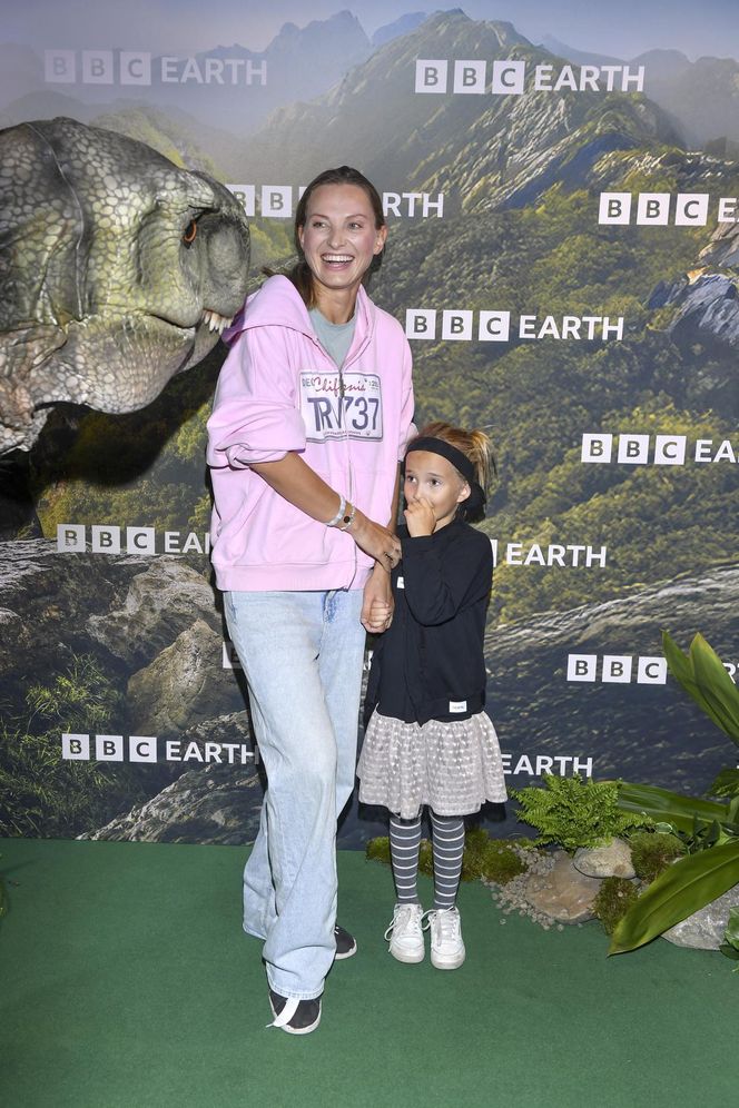 "Wędrówki z dinozaurami": Joanna Moro z córką