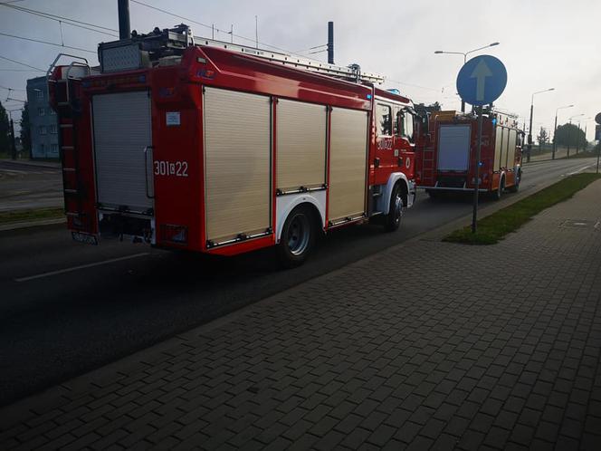 Poranny wypadek na ul. Fordońskiej w Bydgoszczy. Jedna osoba trafiła do szpitala [ZDJĘCIA]